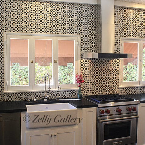 Moroccan kitchen tile